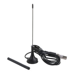 Home Radio FM Antenna DTMB TV Signal Amplifier DVB-T/T2 Car Antenna, TV Male, TV Male to Female