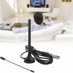 Home Radio FM Antenna DTMB TV Signal Amplifier DVB-T/T2 Car Antenna, TV Male, TV Male to Female