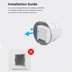 Sonoff MINIR2 Dual-Control WIFI Smart Switch DIY Small Modification Parts