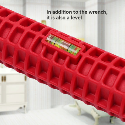 Multifunctional Sink Bathroom Wrench Plumbing Installation Tool Water Pipe Faucet Repair Removal Tool, 5 In 1, 8 In 1, Metal Double-head