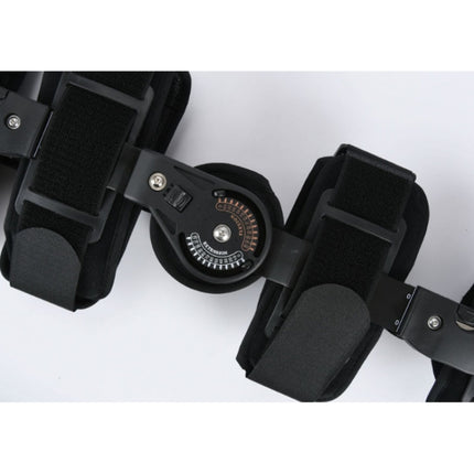 Adjustable Length Of Knee Joint Fixation Brace Knee Injury Fracture Protector Bracket(Black)