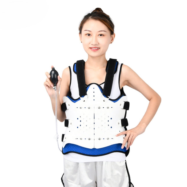 Adjustable Thoracolumbar Fixation Brace And Waist Protector,Style: