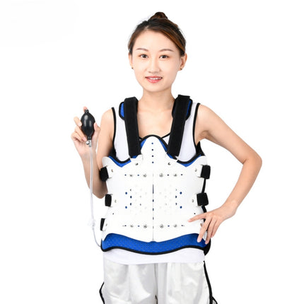 Adjustable Thoracolumbar Fixation Brace And Waist Protector,Style:, Single Airbag One Size, Double Airbag One Size, Standard Model (Without Airbag) One Size