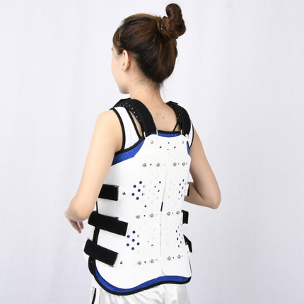 Adjustable Thoracolumbar Fixation Brace And Waist Protector,Style:
