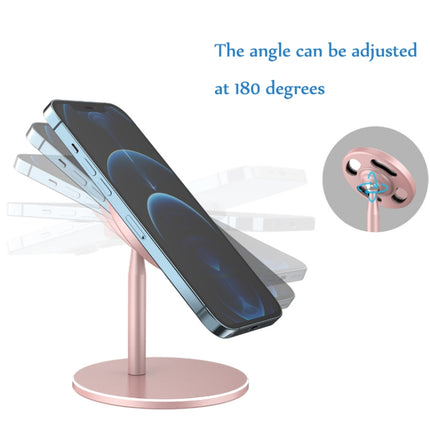 Para soporte de carga inalámbrica magnética MagSafe, color: FJ03 negro, FJ03 negro, FJ03 gris oscuro, FJ03 plata brillante, FJ03 oro rosa, F13 negro, F13 plata brillante