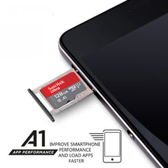 SanDisk A1 Monitoring Recorder SD Card High Speed Mobile Phone TF Card Memory Card, 16GB-98M/S, 32GB-98M/S, 64GB-100M/S, 128GB-100M/S, 200GB-100M/S, 256GB-100M/S, 400GB-100M/S, 512GB-100M/S