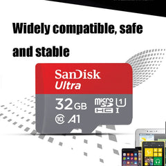 SanDisk A1 Monitoring Recorder SD Card High Speed Mobile Phone TF Card Memory Card, 16GB-98M/S, 32GB-98M/S, 64GB-100M/S, 128GB-100M/S, 200GB-100M/S, 256GB-100M/S, 400GB-100M/S, 512GB-100M/S