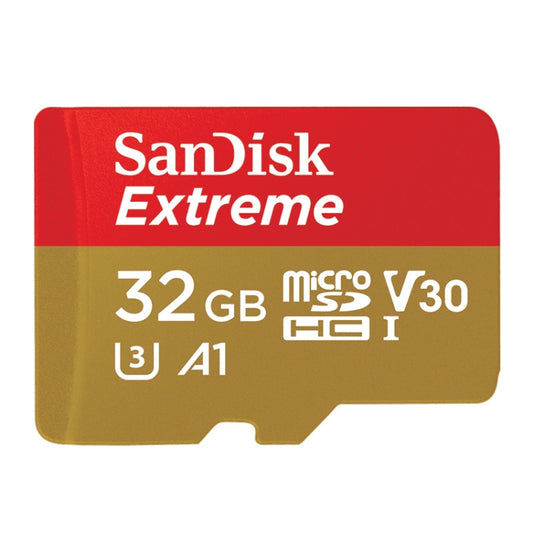 SanDisk U3 High-Speed Micro SD Card  TF Card Memory Card for GoPro Sports Camera, Drone, Monitoring, Gold Card 32GB(A1), Gold Card 64GB(A2), Gold Card 128GB(A2), Gold Card 256GB(A2), Black Card 32GB(A1), Black Card 64GB(A2), Black Card 128GB(A2)