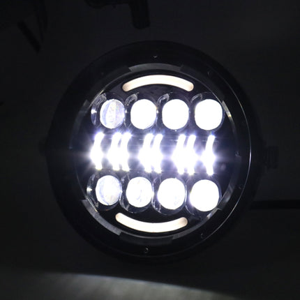 7 Inch Motorcycle Retro Modified Headlights Day Trip LED Far Near Beam Lights  For Wrangler / Harley, Day Trip LED Far Near Beam Lights