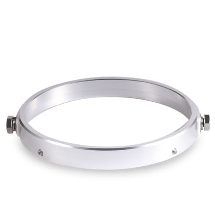 7 Inch Motorcycle Headlight Modification Parts Headlight Ring Bracket, Black, Silver