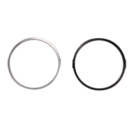 7 Inch Motorcycle Headlight Modification Parts Headlight Ring Bracket, Black, Silver