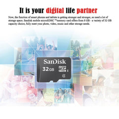 SanDisk C4 Small Speaker TF Card Mobile Phone Micro SD Card Memory Card, 8GB, 16GB, 32GB