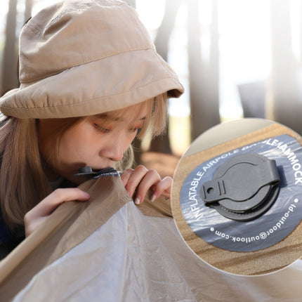 Outdoor Double Inflatable Hammock Anti-Rollover Camping Swing, Size: 270x140cm