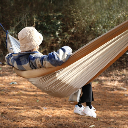 Outdoor Double Inflatable Hammock Anti-Rollover Camping Swing, Size: 270x140cm, 270x140cm Inflatable Green, 270x140cm Inflatable Blue, 270x140cm Inflatable Khaki