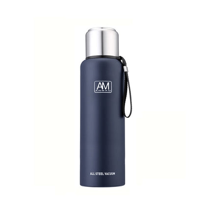 304 Stainless Steel Insulated Mug Large Capacity Sports Water Cup Outdoor Travel Pot, 500ml, 750ml, 1000ml, 1500ml