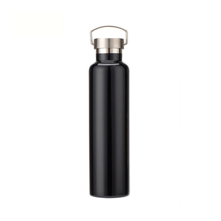 304 Vacuum Stainless Steel Vacuum Flask Double-Layer Large-Capacity Outdoor Water Bottle Mountaineering Sports Bottle
