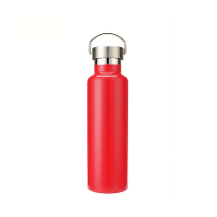 304 Vacuum Stainless Steel Vacuum Flask Double-Layer Large-Capacity Outdoor Water Bottle Mountaineering Sports Bottle