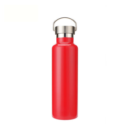 304 Vacuum Stainless Steel Vacuum Flask Double-Layer Large-Capacity Outdoor Water Bottle Mountaineering Sports Bottle