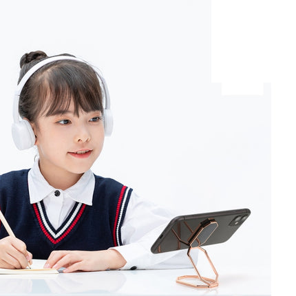 Folding And Sticking Zinc Alloy Mobile Phone Ring Holder Car Magnetic Ring Buckle