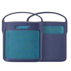 Staubdichte Audio-Schutzhülle, wasserdichte und sturzsichere Schutzhülle für Bluetooth-Lautsprecher von BOSE SoundLink Color 2, Korallenrot, Wasserblau, Dunkelgrau, Mitternachtsblau