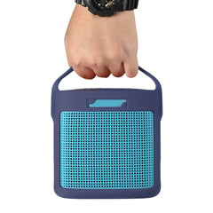 Staubdichte Audio-Schutzhülle, wasserdichte und sturzsichere Schutzhülle für Bluetooth-Lautsprecher von BOSE SoundLink Color 2, Korallenrot, Wasserblau, Dunkelgrau, Mitternachtsblau