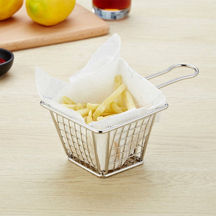 Stainless Steel Mini Fries Basket Restaurant Snack Bread Plate, J13446S, J13446L, J13443S, J13443L, J13447M, J13448S, J13448L, J13442S, J13449