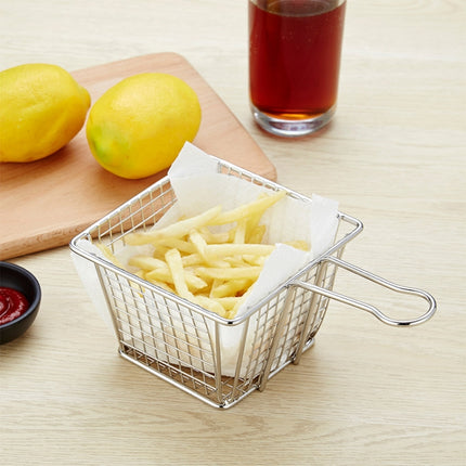 Stainless Steel Mini Fries Basket Restaurant Snack Bread Plate, J13446S, J13446L, J13443S, J13443L, J13447M, J13448S, J13448L, J13442S, J13449