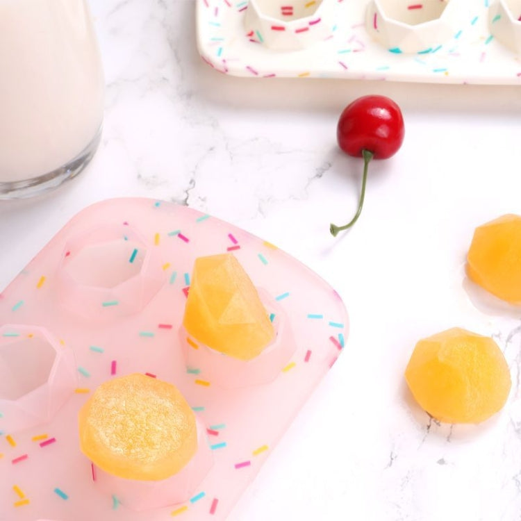 2 PCS Creative Silicone Ice Tray Mold 8 Continuous Mould Home-Made DIY Ice Tray Box, Style:, Fruit  (Blue), Fruit  (Vermillion), Round  (Red), Round  (Blue), Brick  (Blue), Brick (Gray), Five-star  (Blue), Ice Cream (Blue), Lemon  (Green)��������������...