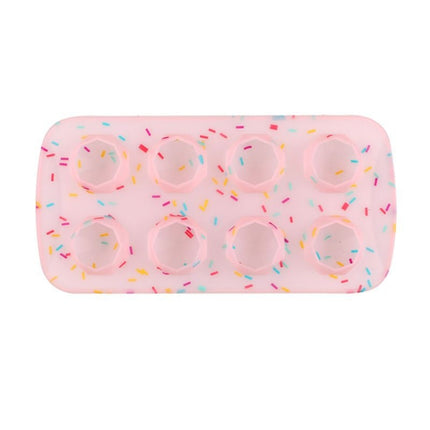 2 PCS Creative Silicone Ice Tray Mold 8 Continuous Mould Home-Made DIY Ice Tray Box, Style:, Brick  (Blue), Brick (Candy Color), Brick  (Jelly), Heart-shaped(Candy Effect), Heart-shaped(Jelly Effect), Five-star (Candy Effect)                           ...