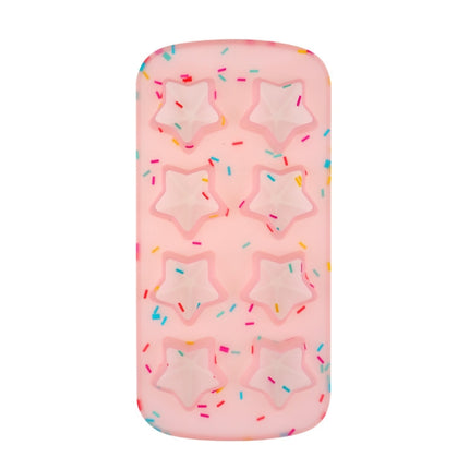 2 PCS Creative Silicone Ice Tray Mold 8 Continuous Mould Home-Made DIY Ice Tray Box, Style:, Brick  (Blue), Brick (Candy Color), Brick  (Jelly), Heart-shaped(Candy Effect), Heart-shaped(Jelly Effect), Five-star (Candy Effect)                           ...