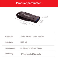 SanDisk CZ410 USB 3.0 High Speed ??Mini Encrypted U Disk, 32GB, 64GB, 128GB, 256GB