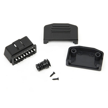 5 PCS 16PIN Car Male Connector OBD2 Connector Plug + Shell + Line Card + Screw OBD Plug J1962M, OBD Plug