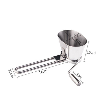 Stainless Steel Multi-Function Vegetable Chopper Herb Chopper Condiment Manual Coriander Chopper, Coriander Chopper