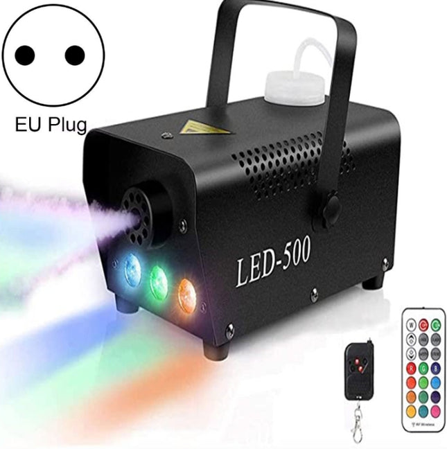 ZQ-B317 500W LED Full Color Remote Control Fog Machine Color Smoke Generator Stage Lighting Bar Lighting