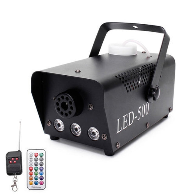 ZQ-B317 500W LED Full Color Remote Control Fog Machine Color Smoke Generator Stage Lighting Bar Lighting