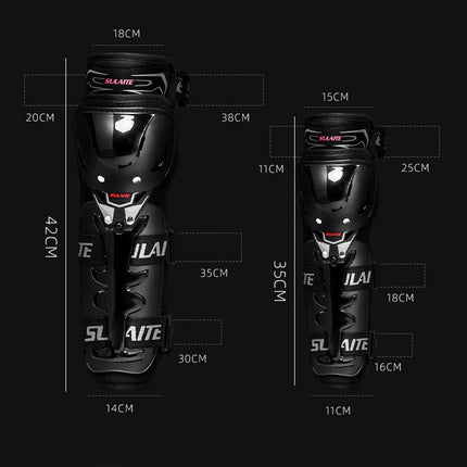 SULAITE Motorcycle Riding Protective Gear Four Seasons Anti-Fall Warm Windshield Rider Equipment,