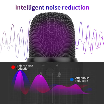 BM-86 USB Condenser Microphone Voice Recording Computer Microphone Live Broadcast Equipment Set, Cantilever Bracket Set, Standard+Small Blowout Prevention Net