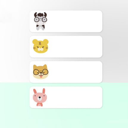 Thermal Label Paper Cosmetic Sticker Bottled Name Sticker For NIIMBOT D11 Printer, Transparent Sticker, Love, Cute Paradise, Birds and Flowers, Christmas Wishes, Snow Blue