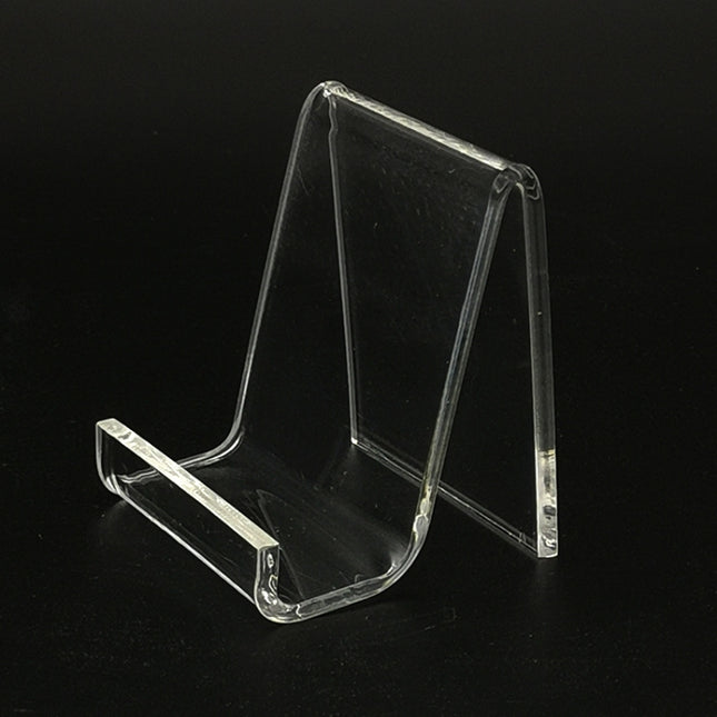 QH-040 10 PCS Acrylic Transparent Mobile Phone Display Stand