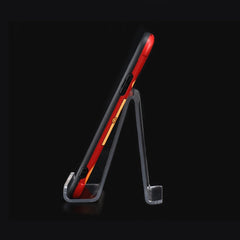 QH-018 10 PCS Acrylic Transparent Mobile Phone Display Stand