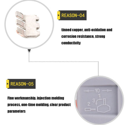 422A 10 PCS Universal PCT Terminal Fast Wire Joint Connector, 422A