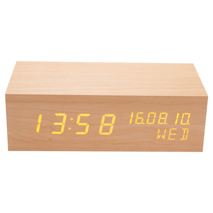 Wooden Clock Bluetooth Speaker, Bluetooth Audio Quality, Charging Humidity Speaker Black Wood, Charging Humidity Speaker Log