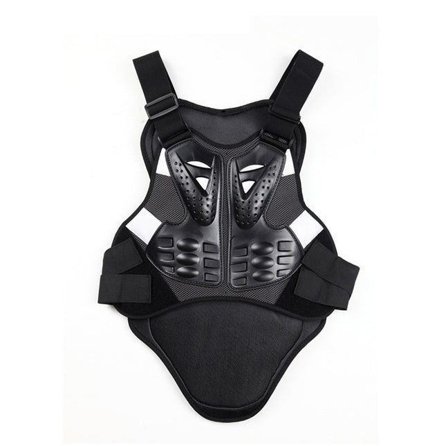 SULAITE Roller Skating Motorcycle Back Protector Spine Protection Sports Protective Gear Racing Vest, Size: