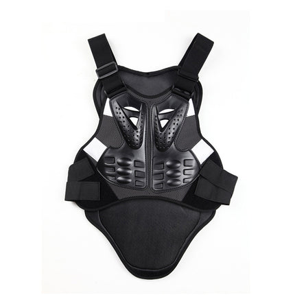 SULAITE Roller Skating Motorcycle Back Protector Spine Protection Sports Protective Gear Racing Vest, Size: