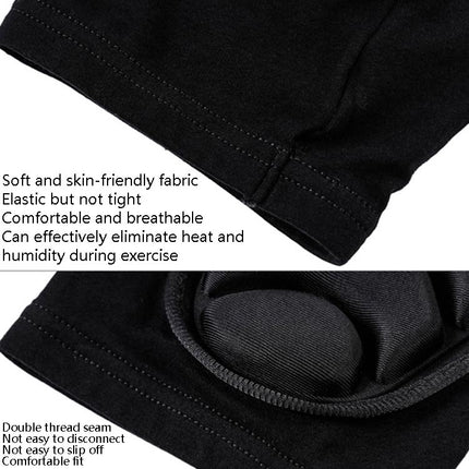 SULAITE GT--314 Cross Country Riding Ski Skating Roller Skating Knee Pads Outdoor Sports Protective Gear, XS, S, M, L, XL