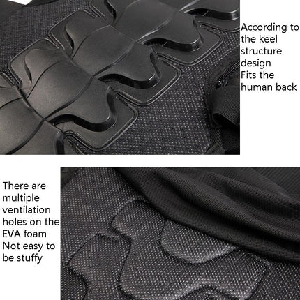 SULAITE GT-032 Motorcycle Racing Sleeveless Riding Protective Clothing, M, L, XL, XXXL