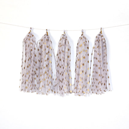 Color Polka Dot Paper Tassels Birthday Room Decoration Ribbon Garland, TM-001 Blue Dots, TM-002 Pink Dots, TM-003 Yellow Dot, TM-004 Purple Dot, TM-005 Golden Dot, TM-006 Silver Dot, TM-007 Green Dot, TX-008 Star Moon Pink, TX-009 Star Moon Beige      ...