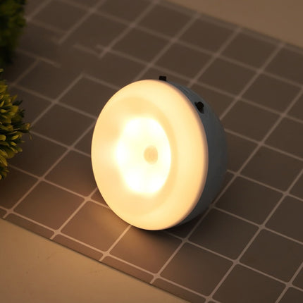 XYD-1001 Intelligent Human Body Induction + Light Sensor LED Night Light Desk Lamp Corridor Wall Lamp, Blue+White Light, Blue+Yellow Light, White+White Light, White+Yellow Light, Pink+White Light, Pink+Yellow Light