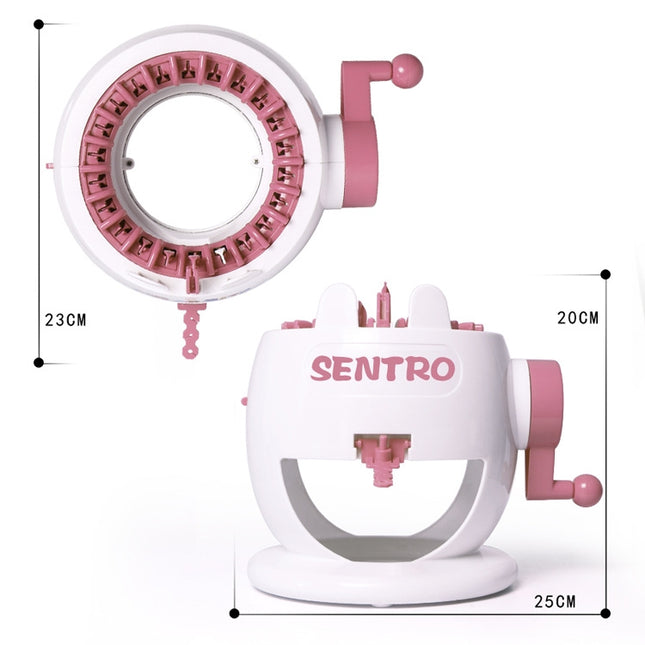 Hand Knitting Machine Children Play House Toy DIY Knitting Wool Machine, 841, 841-1