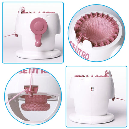 Hand Knitting Machine Children Play House Toy DIY Knitting Wool Machine, 841-1